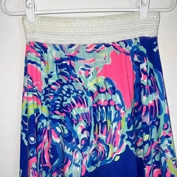 LILLY PULITZER NOLA BEACH MAXI SKIRT MULTI COASTAL RETREAT PINK small - Picture 5 of 10